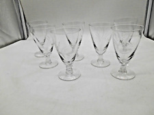 Stunning Set of  6  Cut Crystal Wheat 5 oz. Juice Tumblers by Fostoria picture