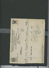 1934 CHICAGO IL THOMAS J WEBB COMPANY COFFEE IMPORTERS ROASTERS INVOICE 27-74 picture