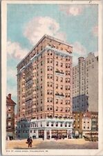 Vintage 1916 PHILADELPHIA, Pennsylvania Postcard ST. JAMES HOTEL / Annex View picture