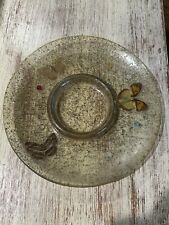 Vintage Lucite Butterfly Party Plate picture