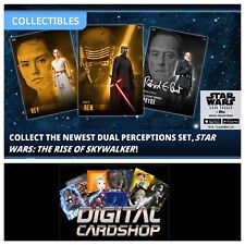 Topps Star Wars Card Trader DUAL PERCEPTIONS RISE OF SKYWALKER Standard Set 18 picture