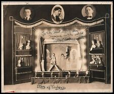 MILTON Marlette's Marionettes TOYLAND SIGNED AUTOGRAPH PORTRAIT 1930s Photo 551 picture