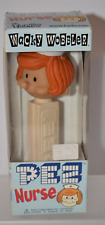 2002 Funko Wacky Wobblers PEZ NURSE Red Hair Bobblehead Doll Figure NIB picture