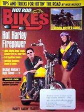 VINTAGE HOT HARLEY FIREPOWER - HOT ROD BIKES MAGAZINE, AUGUST 1997 VOL. 4 NO. 8 picture
