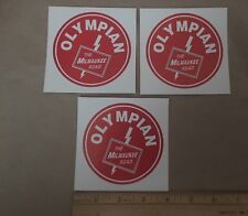 Railroad Decals (3) -MILWAUKEE ROAD OLYMPIAN  (CMSP&P)-  from USA picture