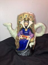 DISNEY VILLAINS ALTER EGO TEAPOT COLLECTION EVIL QUEEN FROM SNOW WHITE , MINT picture