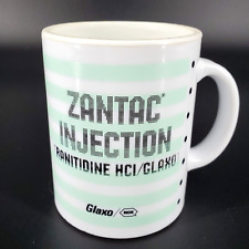 Zantac Injection Melamine Coffee Mug Cup Pharmaceutical Drug Rep Pharma Glaxo  picture