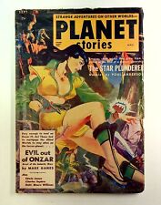 Planet Stories Pulp Sep 1952 Vol. 5 #8 VG picture