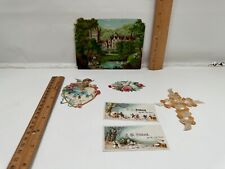 Antique Valentine From Your Lover 1885 Postcard? Picture Calling Cards Cross Dov picture