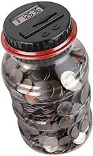 Coin Piggy Bank Saving Jar, Digital Coin Counter with LCD Display Large Capacity picture