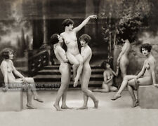 Vintage 1920s Nude Models Photo by Albert Arthur Allen - Model Series No 1 Dance picture