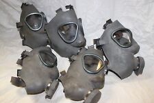 (1) Used Finnish Military M61 Gas Full Face Mask NBC Grey M9 V2 Surplus Army picture