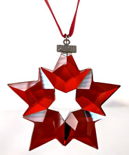 Swarovski 2019 Annual STAR Christmas ORNAMENT RED 5476021 *Genuine Mint in Box picture