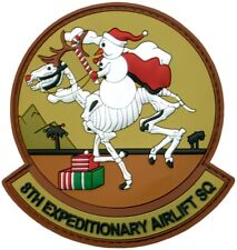 USAF 8th AIRLIFT SQUADRON CHRISTMAS PATCH picture