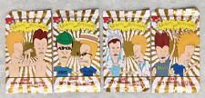 (4) X 1994 Topps Beavis and Butt-Head First Edition Cards Sealed Packs picture