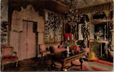 Guernsey Hauteville Switzerland Victor Hugos Residence Interior DB Postcard picture