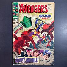 Avengers 46 1st Whirlwind Silver Age Marvel 1967 Buscema cover Goliath comic picture