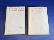Historia De Los Heterodoxos Españoles 1956, Dos Tomos, Editorial B.A.C. picture