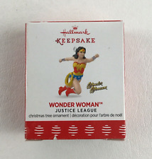 Hallmark Keepsake Christmas Ornament Wonder Woman Miniature Justice League 2017 picture
