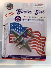 P-38 Glacier Girl Die Cast Metal Collectible Official The Lost Squadron 1942 B3 picture