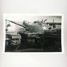 Army Tanks Cold War Photo 1960s Germany Army Soldier Military Snapshot A3936 picture