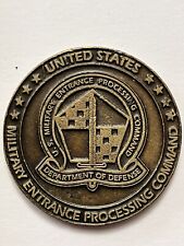 SUPER OLD U.S. Military Entrance Processing Command Department of Defense Coin picture