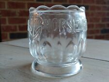 Vintage 1993 HEINZ Anchor Pickle & Vinegar HORSERADISH GLASS JAR 125 Anniversary picture