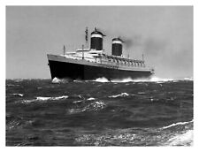 OCEAN LINER SS UNITED STATES LAST BLUE RIBAND CRUSIE SHIP 8X10 LANDSCAPE PHOTO picture