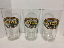 Sprecher Antler Ale Deer Head Beer lot of 3 Glasses picture