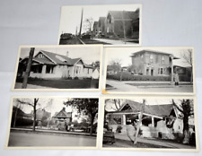 Wrecked Homes Helena Earthquake Photo Lot of 5 Toppled Facades 1935 Montana Vtg picture