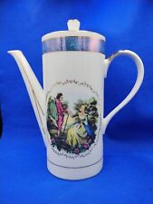 Vintage Porcelain Royal Vienna Courtship Coffee Pot Fragonard  picture
