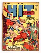 Hit Comics #12 PR 0.5 1941 picture