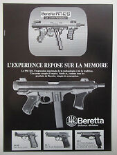 5/1985 PUB BERETTA PM 12S WEAPON AUTOMATIC RIFLE AUTOMATIC GUN 92F AD picture