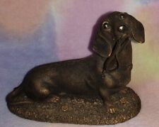 Danbury Mint 'Time for a Walk' Dachshund Figurine / Statue #137 of 5,000 picture