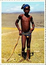 VINTAGE CONTINENTAL SIZE XHOSA YOUTH TRANSKEI REGION CIRCUMCISION RITUAL picture