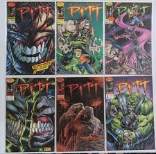 PITT comic lot 1-17 plus In The Blood One shot Dale Keown picture