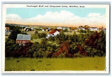 c1920's Nauhaught Bluff And Chequesset Camp Wellfleet Massachusetts MA Postcard picture