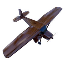Cessna 150 Mahogany Wood Desktop Airplane Model picture