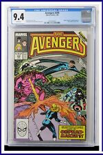 Avengers #299 CGC Graded 9.4 Marvel January 1989 White Pages Comic Book. picture