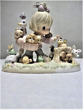 Precious Moments Figurine PM002- Collecting Friends Along The Way picture