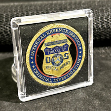 DEPARTMENT OF THE TREASURY IRS CRIMINAL INVESTIGATION AGENT Challenge Coin New picture