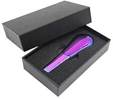 Rainbow Portable Spoon Smoking Pipe Magnetic metal Tobacco Accessories man gift picture