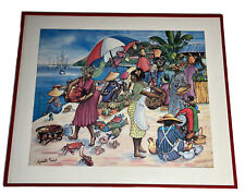 Mounette Radot Print Coming To The Marketplace Framed Print 20” X 24” picture