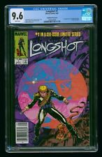 LONGSHOT #1 (1985) CGC 9.6 CANADIAN PRICE VARIANT CPV WHITE PAGES picture