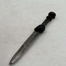 Unknown WW2 WWII Bayonet Stacked Leather Handle Restoration Project Militaria picture