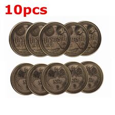 10pcs Yes/No Ouija Gothic Prediction Decision Coin All Seeing Eye or Death Angel picture