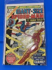 Giant Size Spider-Man #6 Human Torch Marvel Comics 1975 picture