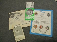 NASA MCDONNELL DOUGLAS APOLLO/SKYLAB 1&2 FLOWN COIN,AWARDS,WIZARD of Id BOOK ++ picture