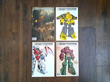 IDW Transformers Evolutions Hearts of Steel Lot of 4: 1A, 1B, 2B, 3B Comics 2006 picture