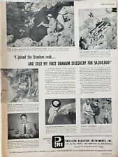 Vintage Bostrom-Brady and Precision Radiation Instruments Print Ads  picture